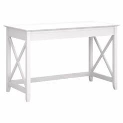 Key West 48W Writing Desk By Bush Furniture - Shiplap Gray/Pure White -Office Storage Sales 6fef1294 cfc7 4c96 81ce 8f82c61bb9c0