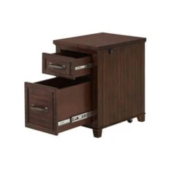 Del Mar 2-Drawer File Cabinet With Bio-metric Locking Drawer By Martin Svensson Home - Brown -Office Storage Sales 707a0633 bde6 4be5 98a1 e02e648ac979