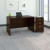 Series C 48W X 30D Office Desk With Drawers By Bush Business Furniture - Mocha Cherry