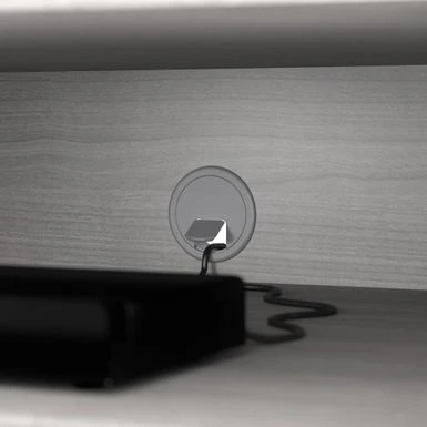 Studio C 72W Storage Cabinet With Doors By Bush Business Furniture - Platinum Gray 7 Studio C 72W Storage Cabinet With Doors By Bush Business Furniture - Platinum Gray - Image 7