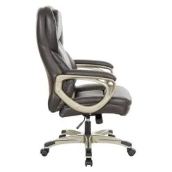 Bonded Leather Executive Office Chair - Charcoal -Office Storage Sales 787ee8c5 4e67 4187 b403 d3bae218f636
