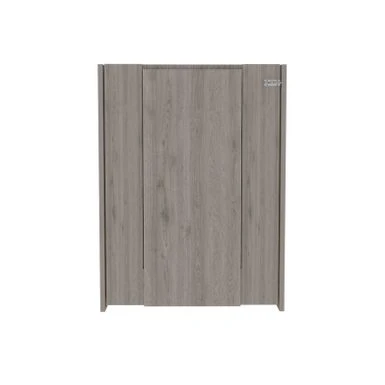 FM Furniture Dalton Foldable Floating Desk With 7 Shelf Divisions - White 3 FM Furniture Dalton Foldable Floating Desk With 7 Shelf Divisions - White - Image 3