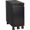 Lorell 5th Wheel Slim Pedestal - Black - Legal