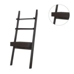 2-Sheif Ladder Desk With Drawer In Cappuccino - Cappuccino Finish -Office Storage Sales 7ee20f19 dfe7 49fb baba f2ea500cb5da