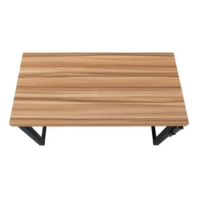 Computer Desk/ Home Office/ Standing/ Adjustable/ 48"L/ Work/ Laptop/ Metal/ Laminate/ Brown/ Black/ Contemporary/ Modern 7 Computer Desk/ Home Office/ Standing/ Adjustable/ 48"L/ Work/ Laptop/ Metal/ Laminate/ Brown/ Black/ Contemporary/ Modern - Image 7