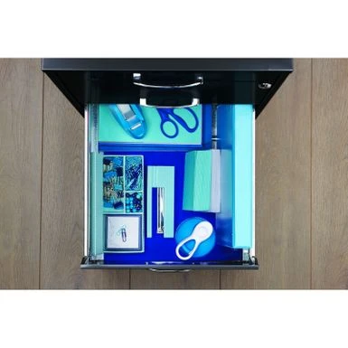 Porch & Den Ferris 3-drawer Charcoal File Cabinet - Charcoal 7 Porch & Den Ferris 3-drawer Charcoal File Cabinet - Charcoal - Image 7