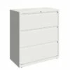 Hirsh 36-in Wide HL10000 Series 3 Drawer Lateral File Cabinet, White - Legal - White