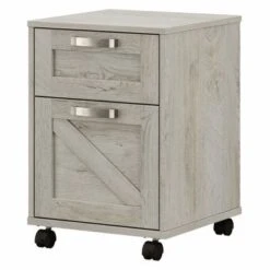 Cottage Grove 2 Drawer Mobile File Cabinet By Bush Furniture - Cottage White -Office Storage Sales 8059547d bf8f 4355 ad60 c8f0371f0ec3