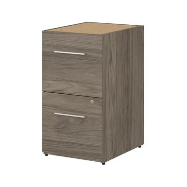 Office 500 16W 2 Drawer File Cabinet By Bush Business Furniture - Grey 3 Office 500 16W 2 Drawer File Cabinet By Bush Business Furniture - Grey - Image 3