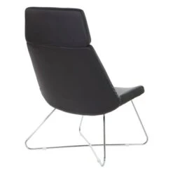 Geena Guest Chair - Black -Office Storage Sales 81c90550 acb2 41aa bad3 f3338e66e510