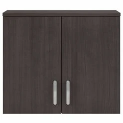 Universal Wall Cabinet With Doors By Bush Business Furniture - Platinum Gray -Office Storage Sales 827e777d aa04 4929 ae9e 5e532d9178e0