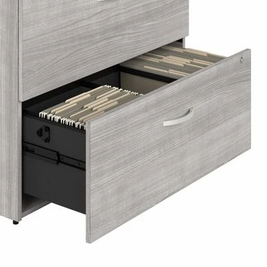 Studio A 2 Drawer Lateral File Cabinet By Bush Business Furniture - Storm Gray 10 Studio A 2 Drawer Lateral File Cabinet By Bush Business Furniture - Storm Gray - Image 10