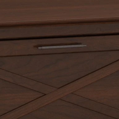 Key West 2 Drawer Lateral File Cabinet By Bush Furniture - Shiplap Gray/Pure White 8 Key West 2 Drawer Lateral File Cabinet By Bush Furniture - Shiplap Gray/Pure White - Image 8