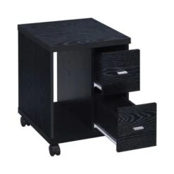 Coaster Furniture Russell 2-drawer CPU Stand - Brown -Office Storage Sales 85850aa1 9726 416c b0bf 875145958dca