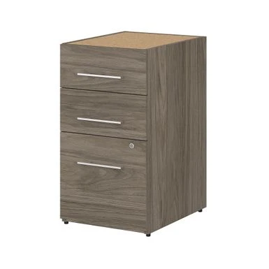 Office 500 3-drawer File Cabinet By Bush Business Furniture - Brown 3 Office 500 3-drawer File Cabinet By Bush Business Furniture - Brown - Image 3