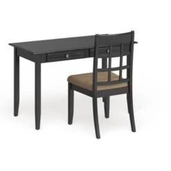 Coaster Furniture Newton 2-piece Writing Desk Set - Dark Amber -Office Storage Sales 88f9a2c0 e060 4ae0 98d7 522c6be0e6e7