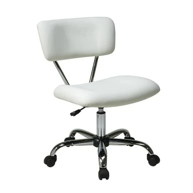 Vista Task Office Chair - Vista Task Office Chair, White Vinyl 1 Vista Task Office Chair - Vista Task Office Chair, White Vinyl
