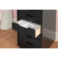 Carlisle Black Six Drawer Rolling Storage Cart Black 36 Carlisle Black Six Drawer Rolling Storage Cart Black -Office Storage Sales 8b2f59ec 26b2 4916 a4ea db99f3ee014d
