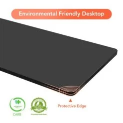 FlexiSpot Electric Home Office Height Adjustable Standing Desk Whole Piece Desktop Computer Desk 2-Button Controller - 40"x24" - White And Maple -Office Storage Sales 8d5216a4 b7c8 4383 9d22 19e2ad5c172c