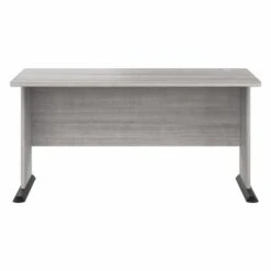 Studio A 60W Computer Desk By Bush Business Furniture - White -Office Storage Sales 8f2160ea e72d 47c0 bbac ab18a1346ed9