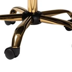 Baxton Studio Ravenna Contemporary Glam And Luxe Velvet Fabric And Gold Metal Swivel Office Chair - Aqua, Gold -Office Storage Sales 8fd28b39 8c48 423b 8219 d2cbe8bbb694