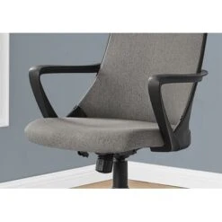 Office Chair/ Adjustable Height/ Swivel/ Ergonomic/ Armrests/ Computer Desk/ Work/ Metal/ Mesh/ Black/ Grey/ Contemporary/ Modern -Office Storage Sales 908271c3 b689 43cd 84e3 b5ef29de025a