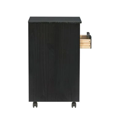 Carlisle Black Six Drawer Rolling Storage Cart Black 8 Carlisle Black Six Drawer Rolling Storage Cart Black - Image 8