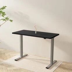 FlexiSpot Electric Home Office Height Adjustable Standing Desk Whole Piece Desktop Computer Desk 2-Button Controller - 40"x24" - White And Maple -Office Storage Sales 93bbcf1f 3cb9 4cd3 8b98 057181341b40