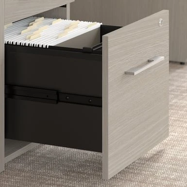 Office 500 3-drawer File Cabinet By Bush Business Furniture - Brown 11 Office 500 3-drawer File Cabinet By Bush Business Furniture - Brown - Image 11