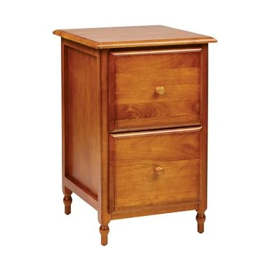 Knob Hill File Cabinet In Antique Cherry Finish - Letter 2 Knob Hill File Cabinet In Antique Cherry Finish - Letter - Image 2
