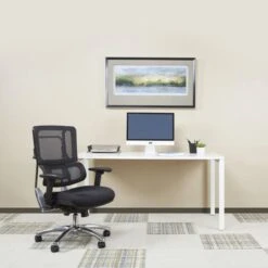 Vertical Black Mesh Back Managers Chair With Fabric Seat In Coal Black - Black -Office Storage Sales 985a77f4 5c9a 4bf1 8ea6 2a65b21ba26b