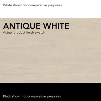 L-shaped Desk - Antique White 8 L-shaped Desk - Antique White - Image 8