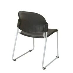 Stack Chair With Plastic Seat And Back - Black -Office Storage Sales 9a15aa8c 89b4 42d9 8583 1fba3bd7c0ff