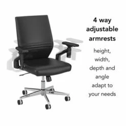 Cabot Mid Back Leather Office Chair By Bush Furniture - Dark Gray Leather 28 Cabot Mid Back Leather Office Chair By Bush Furniture - Dark Gray Leather -Office Storage Sales 9be1c03d 4ce5 4c1e a71b f501351e8765