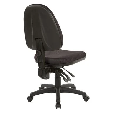 Work Smart Dual Function Fabricated Ergonomic Office Chair - Icon Black 20 Work Smart Dual Function Fabricated Ergonomic Office Chair - Icon Black - Image 20