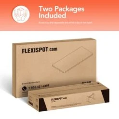 FlexiSpot Electric Home Office Height Adjustable Standing Desk Whole Piece Desktop Computer Desk 2-Button Controller - 40"x24" - White And Maple -Office Storage Sales 9eb25d5a 70aa 4344 97cc 068429654fdb