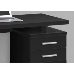 Computer Desk/ Home Office/ Laptop/ Left/ Right Set-up/ Storage Drawers/ 48"L/ Work/ Laminate/ Black/ Contemporary/ Modern -Office Storage Sales 9f593899 85d0 470d a3d8 48e7f335f656