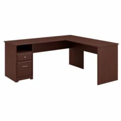 72W L-shaped Computer Desk With Drawers By Bush Furniture - Ash Gray -Office Storage Sales 9f6248b9 51fd 426e a8c2 443b5587b11e