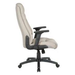 Executive Bonded Leather Office Chair - Taupe -Office Storage Sales a058807c e400 4e05 b8d4 bb0fb38e0395