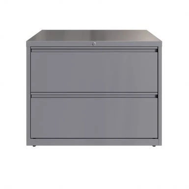 Hirsh 36 In Wide, 2 Drawer, HL8000 Series, Arctic Silver - Grey 5 Hirsh 36 In Wide, 2 Drawer, HL8000 Series, Arctic Silver - Grey - Image 5