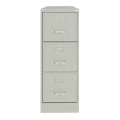Hirsh 22-in Deep 3 Drawer, Letter Width, Vertical File Cabinet - Grey -Office Storage Sales a25610f2 3f29 417f b6b2 32f3a9f33a27