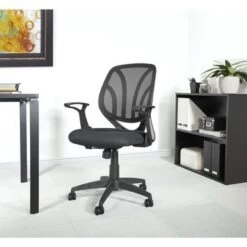 Office Chair With Flip Arms And Silver Accents - Purple -Office Storage Sales a27638bd 6867 48c3 bf48 95a33af6cb0b