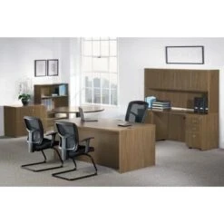 Lorell Essentials Series FF Fixed Walnut Pedestal - Brown - Letter -Office Storage Sales a2f0fcd6 ac9d 4c44 acd9 f2a9e24b7fd9