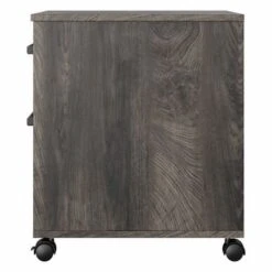 City Park 2 Drawer Mobile File Cabinet By Kathy Ireland Home - Driftwood Gray -Office Storage Sales a2fb5640 0e4b 4712 a367 3ac3e3af29f1