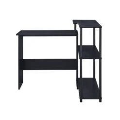 Wooden Writing Desk With Side Shelf - Antique White And Black 21 Wooden Writing Desk With Side Shelf - Antique White And Black -Office Storage Sales a2ff7aef 4d3c 427d 9e22 661dba525dda