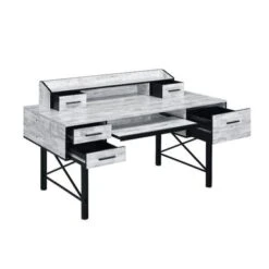 5 Storage Drawers Computer Desk - Black -Office Storage Sales a35e23c0 5b12 4f98 afea 2cd471871dbd