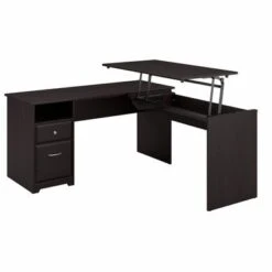60W 3-position L-shaped Sit To Stand Desk By Bush Furniture - White 22 60W 3-position L-shaped Sit To Stand Desk By Bush Furniture - White -Office Storage Sales a3be3e99 f3f9 4791 9d1d 473072bd041e