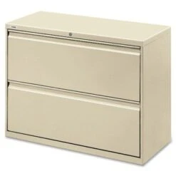 Lorell LLR60447 Putty 2-drawer Lateral File - Letter - Beige