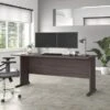 Studio A 72W Computer Desk By Bush Business Furniture - Storm Gray