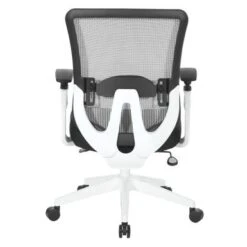 White Vertical Mesh Back Managers Chair - White/Black -Office Storage Sales a6c33d3b bed1 4ea8 bd81 a00e6e378fb2